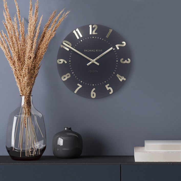 Thomas Kent London. Mulberry Wall Clock 12" (31cm) Odyssey *TO CLEAR**